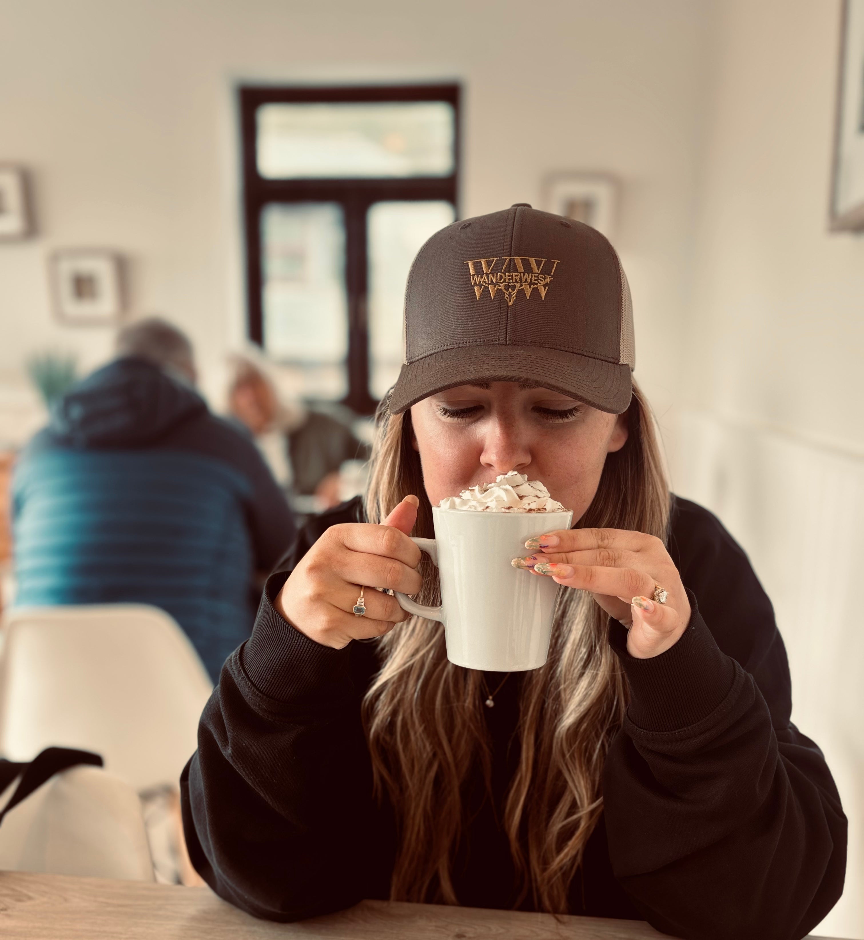 Shop WanderWest trucker hats – breathable, vintage-style caps perfect for life outdoors