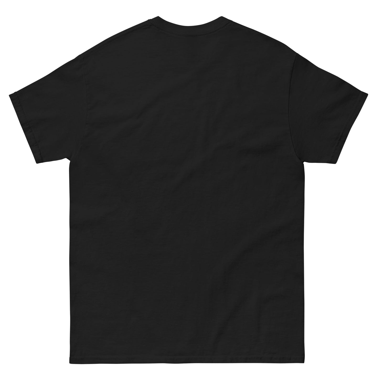 Black Bull Horn Unisex classic tee made of 100% cotton, featuring a structured fit and sharp edges.