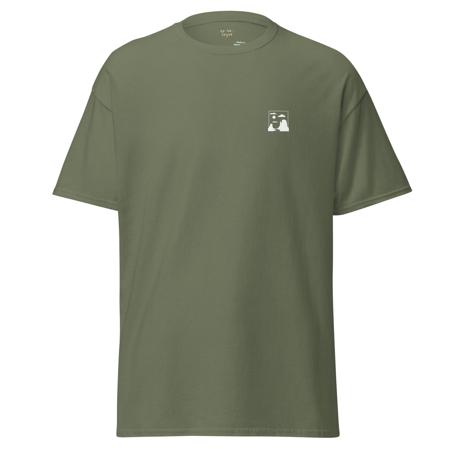 Monument Valley Unisex classic tee, 100% cotton, trendy streetwear.