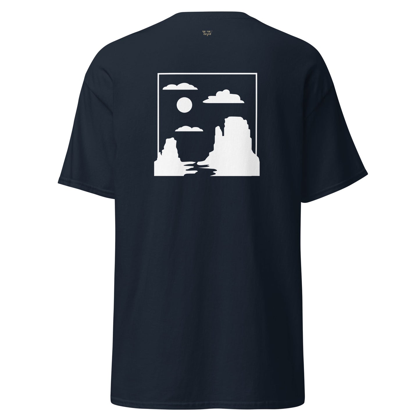 Monument Valley Unisex classic tee featuring desert landscape design.