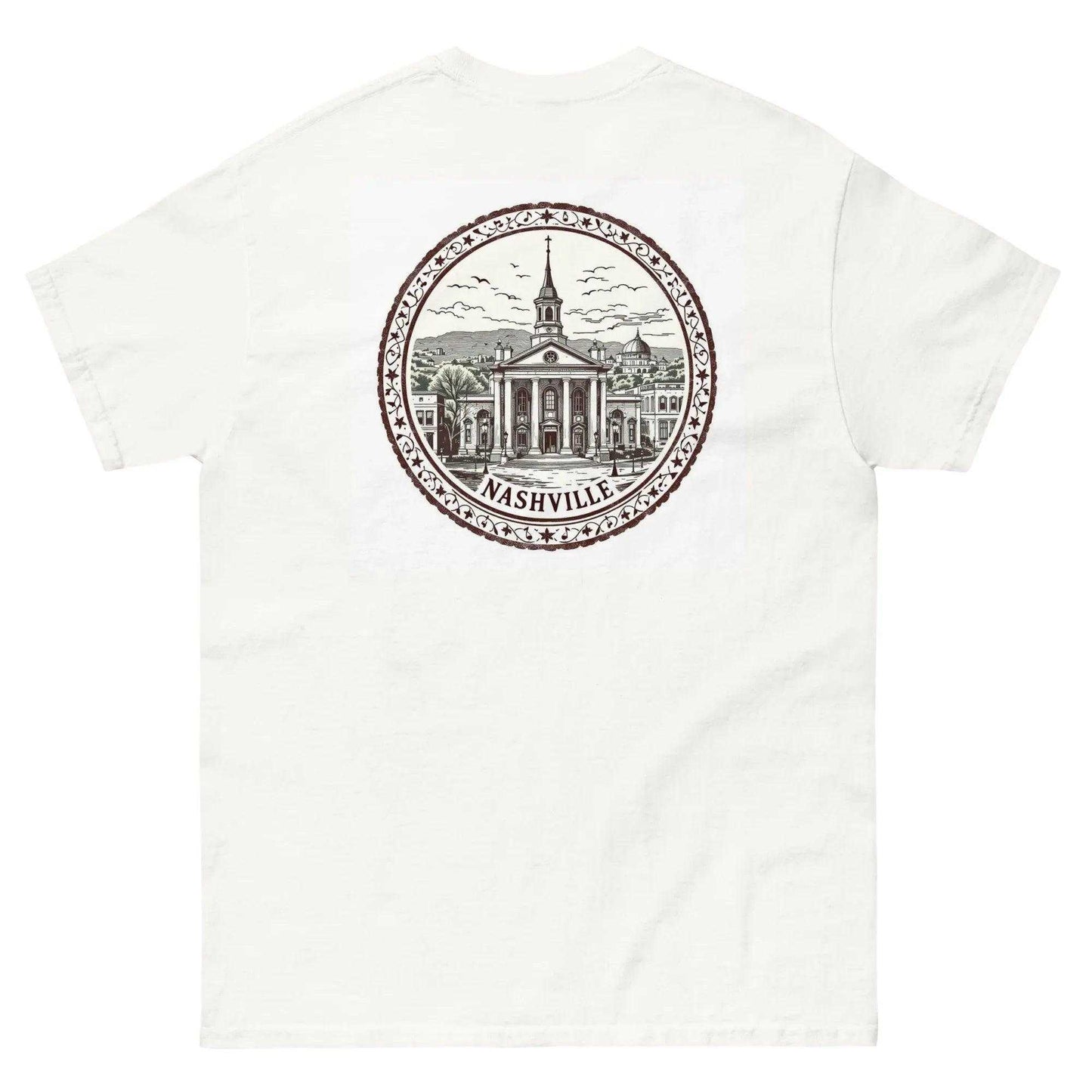 Explore the Nashville Nights Tee, a soft, 100% cotton shirt designed for comfort and style. Perfect for layering and casual wear, this essential piece offers versatility.