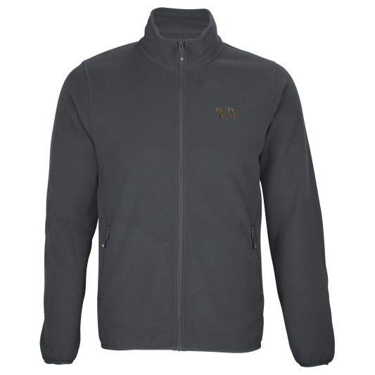 Discover the WanderWest Smokehouse Fleece in Charcoal Grey, crafted from recycled polyester for eco-friendly warmth and comfort. Perfect for outdoor adventures.