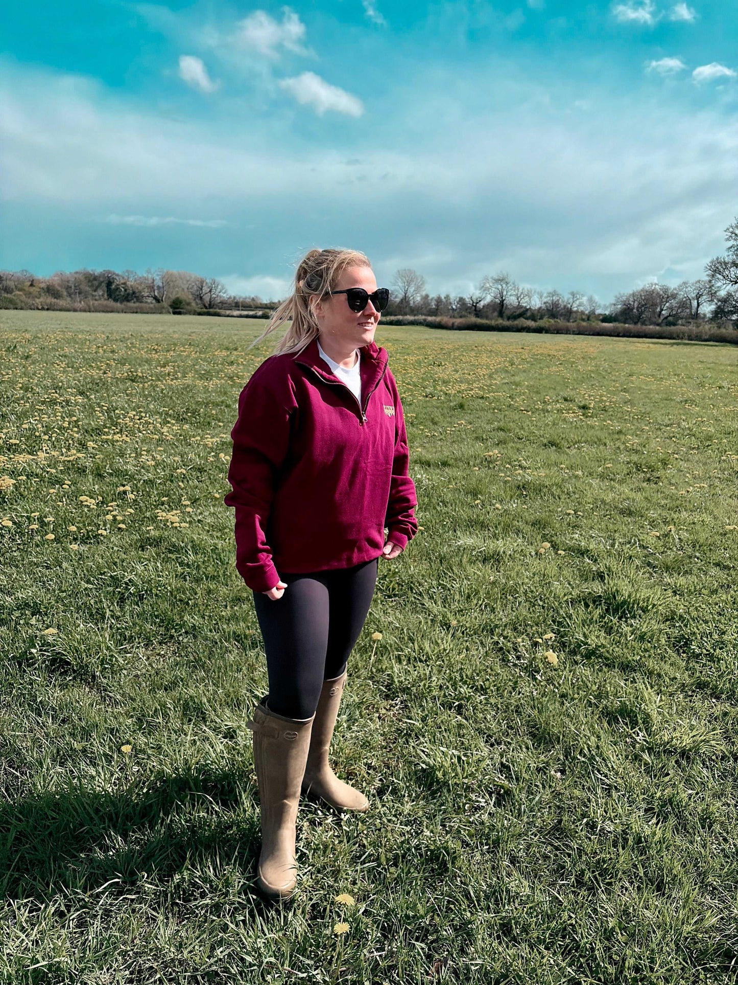 Shop the Whiskey Ridge Quarter Zip in Burgundy, blending warmth, rugged style, and ethical craftsmanship. Perfect outdoor adventures and casual wear. Order today!