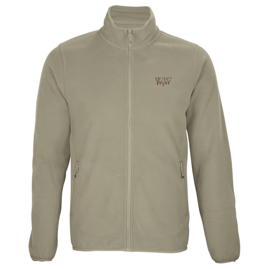 The WanderWest Saddleback Fleece Rope for sustainable warmth and soft comfort. Perfect for outdoor adventures, recycled polyester fleece, and stylishly embroidered.