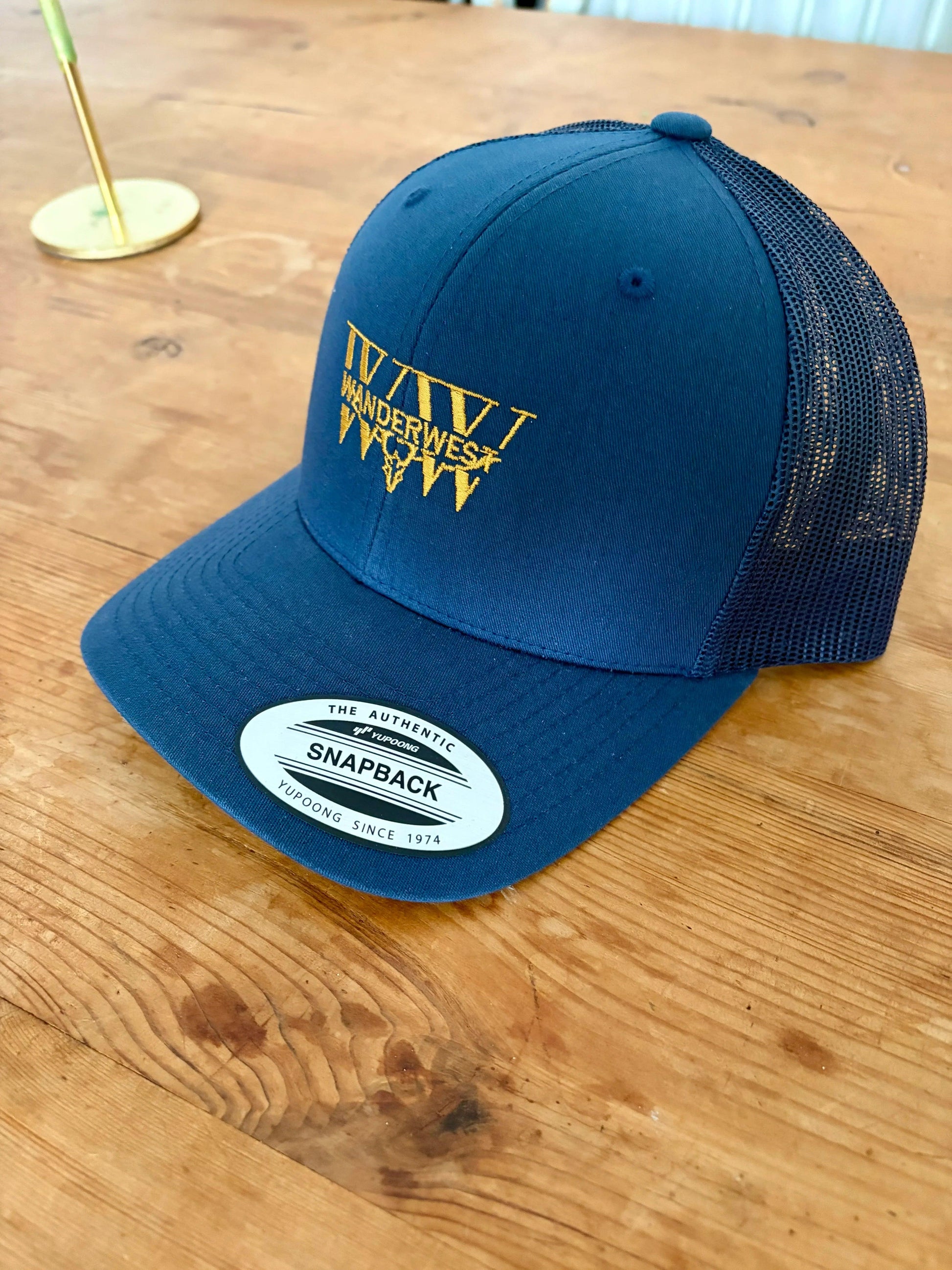 WanderWest Coastal Drift Trucker – Navy - WanderWest