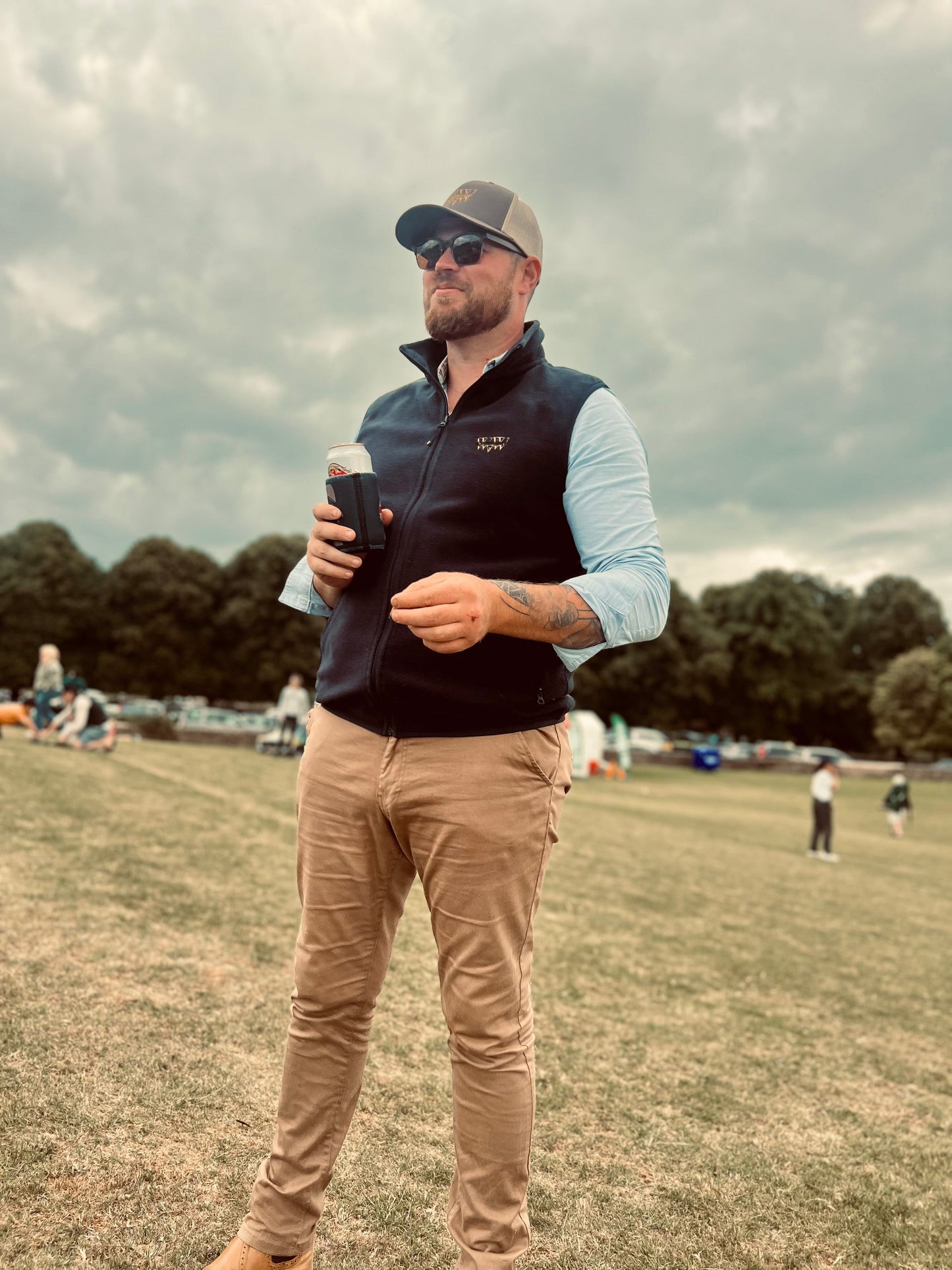 WanderWest Coastal Gilet – Navy - WanderWest