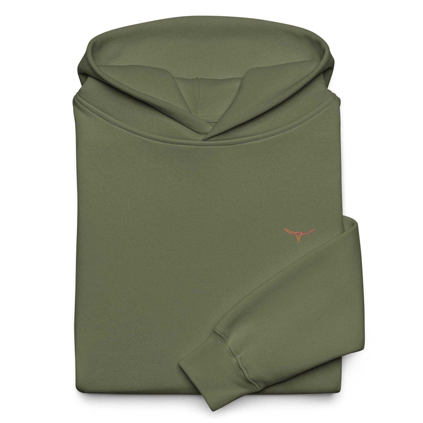 Longhorn Frontier Trail Oversized Hoodie – Cypress - WanderWest