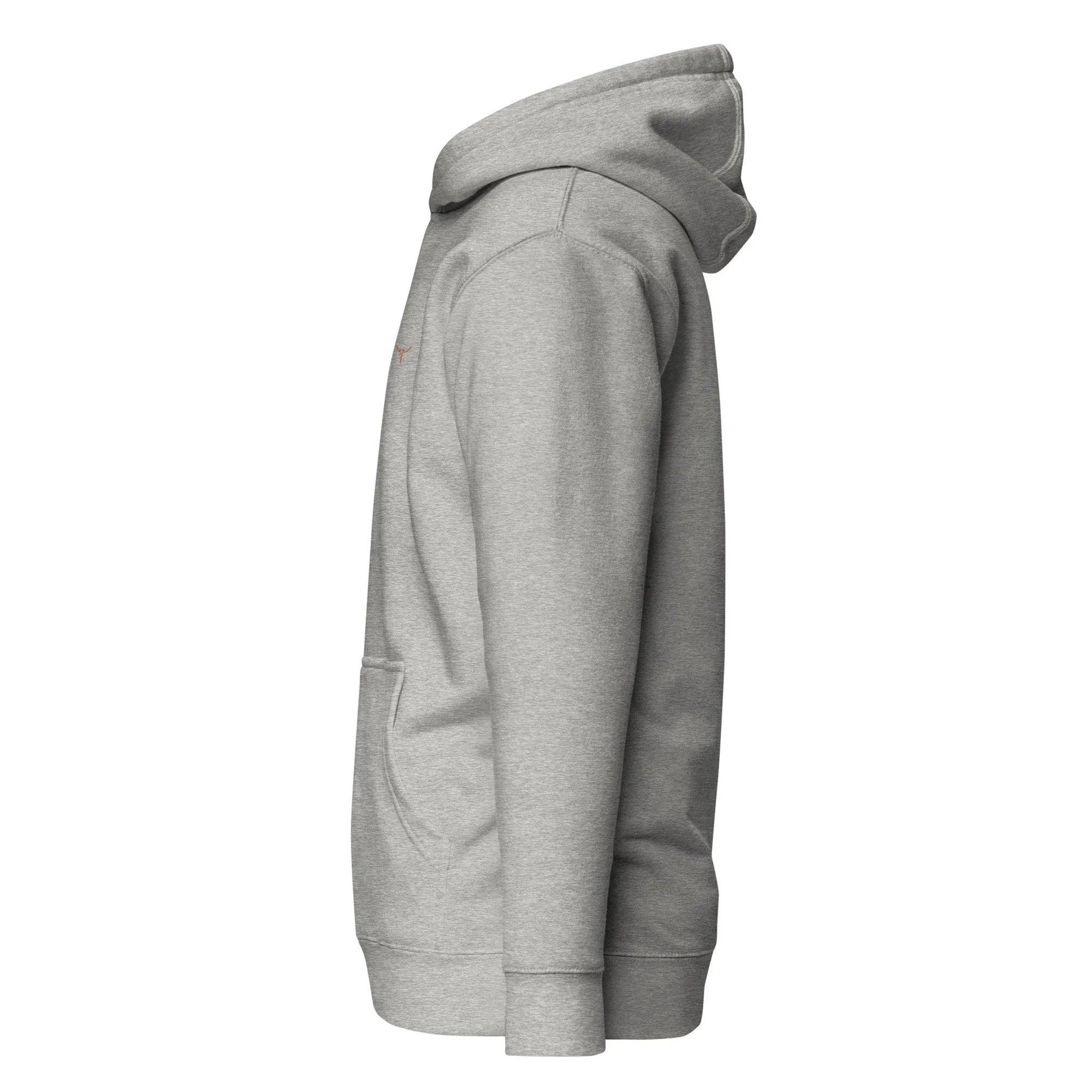 Longhorn Dusty Creek Hoodie – Grey - WanderWest