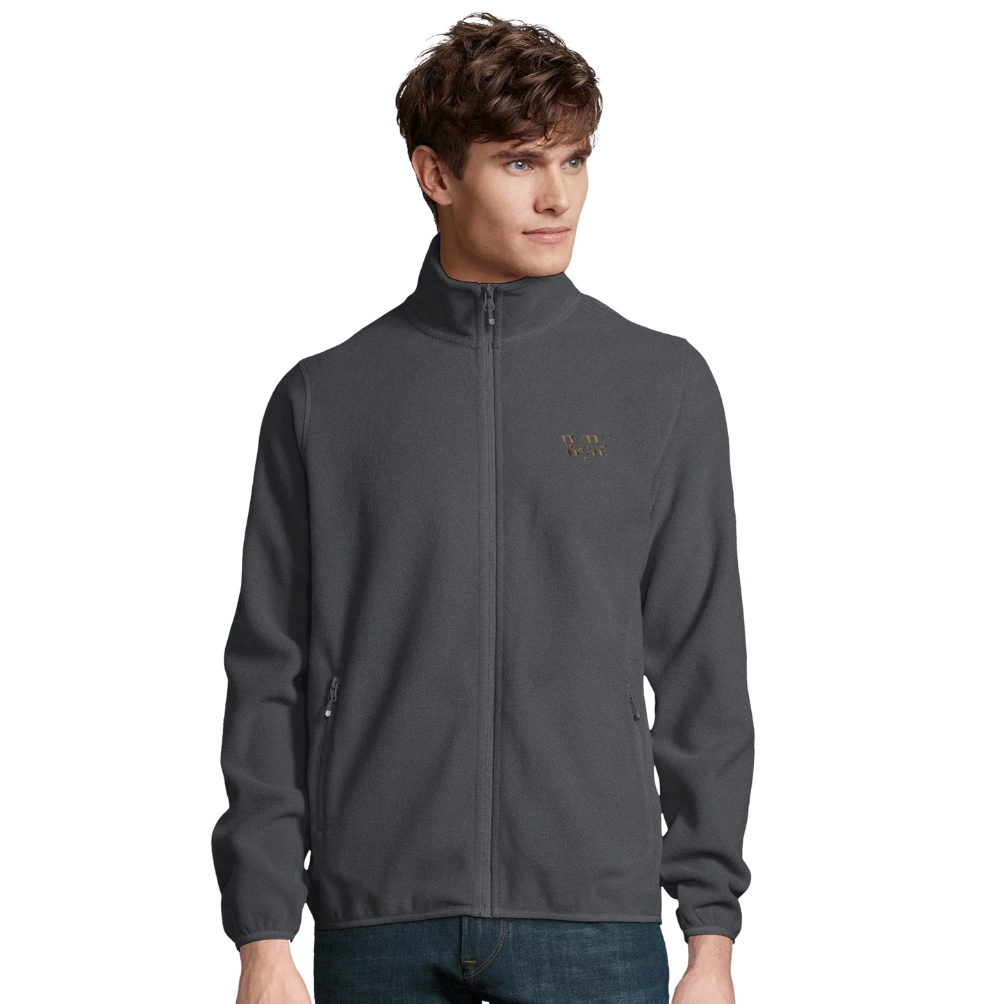 Discover the WanderWest Smokehouse Fleece in Charcoal Grey, crafted from recycled polyester for eco-friendly warmth and comfort. Perfect for outdoor adventures.