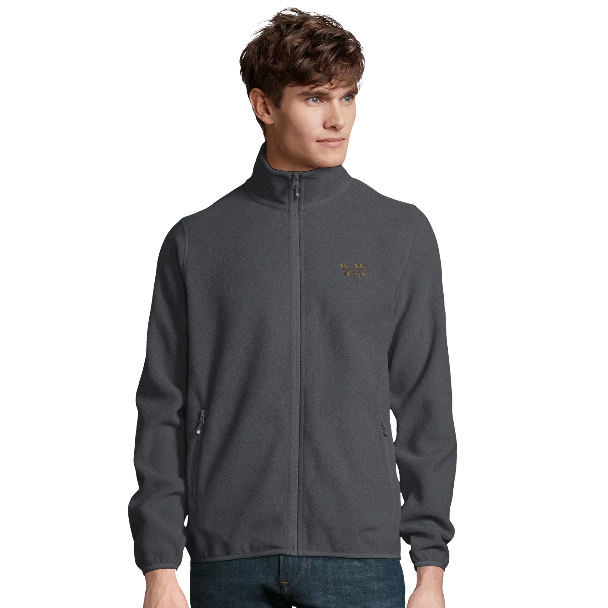 Discover the WanderWest Smokehouse Fleece in Charcoal Grey, crafted from recycled polyester for eco-friendly warmth and comfort. Perfect for outdoor adventures.