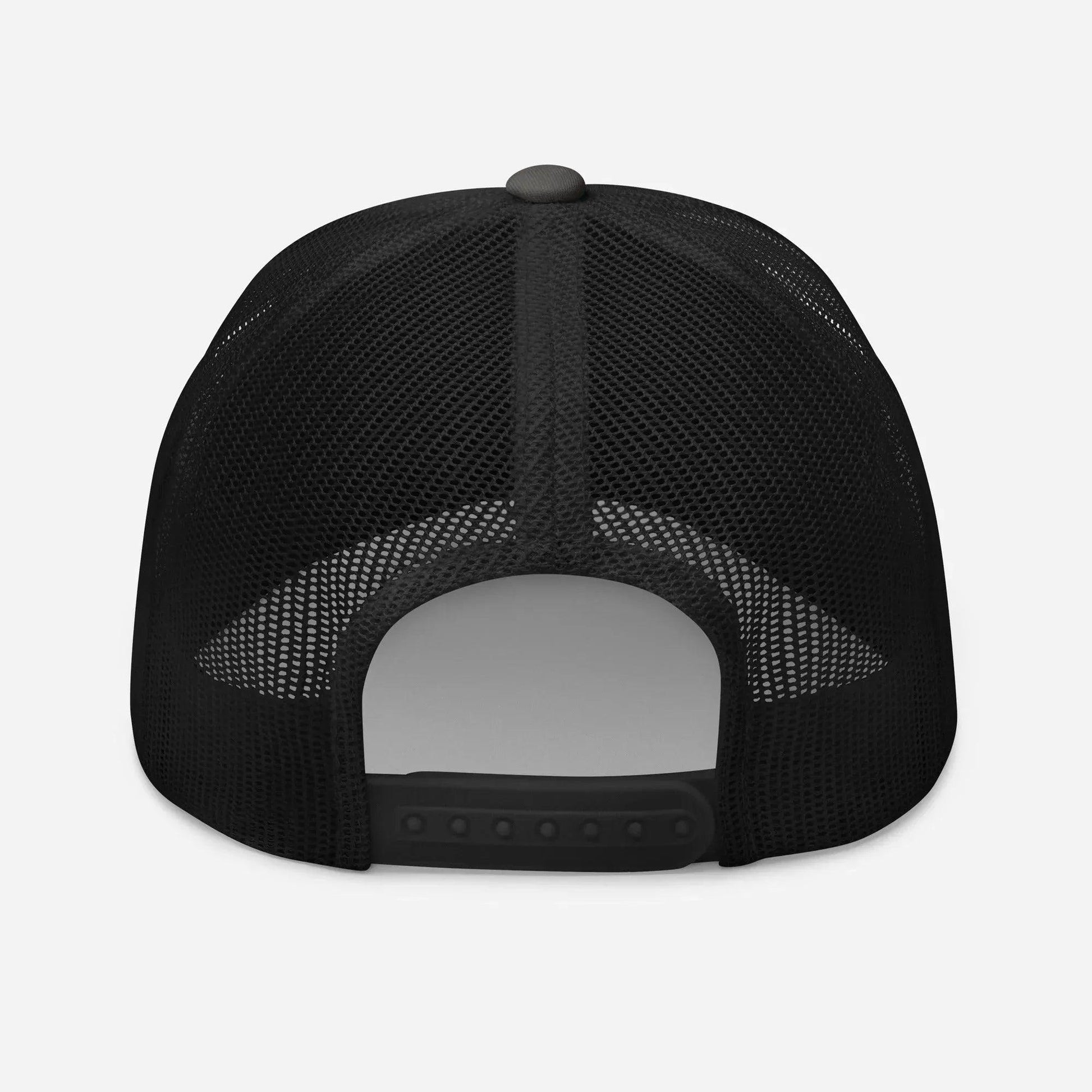 WanderWest Smokehouse Trucker – Charcoal/Black - WanderWest