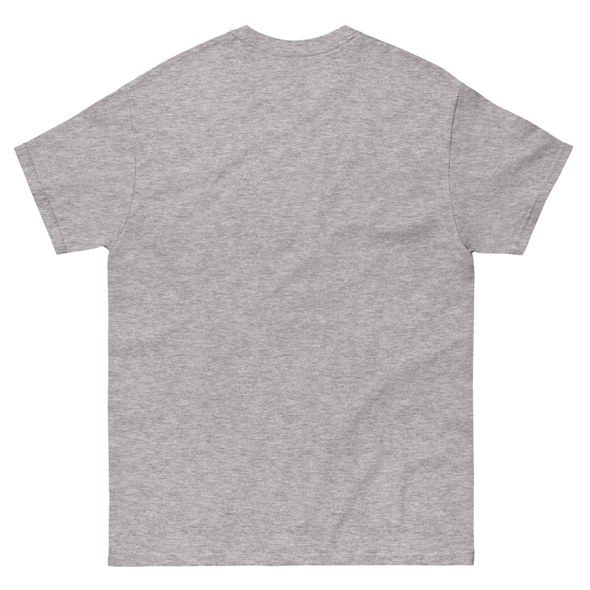 Grey Bull Horn Unisex classic tee made of soft cotton with a structured fit and short sleeves.